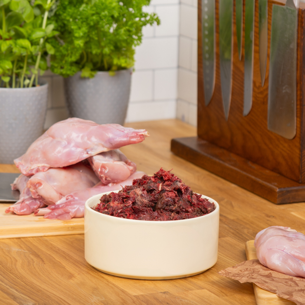 1kg Minced British Hare, wild game may contain traces of shot