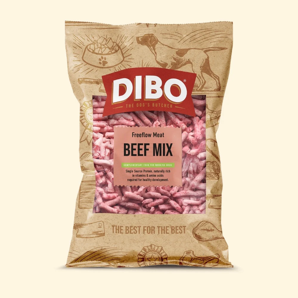 DIBO Free Flow Mince Beef Mix 1kg - RRP £4.39