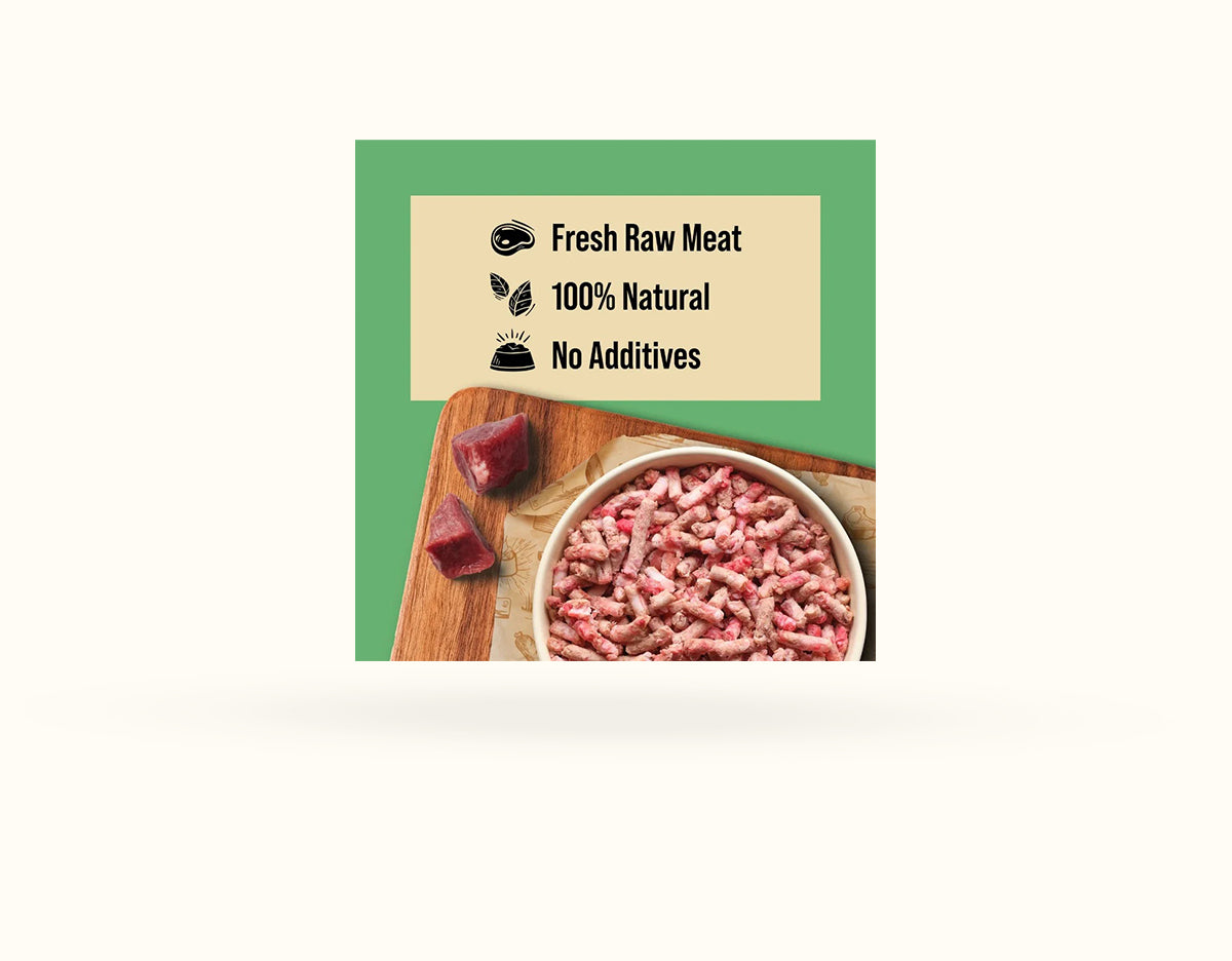 DIBO Free Flow Mince Venison 90/10 1kg - RRP £4.69