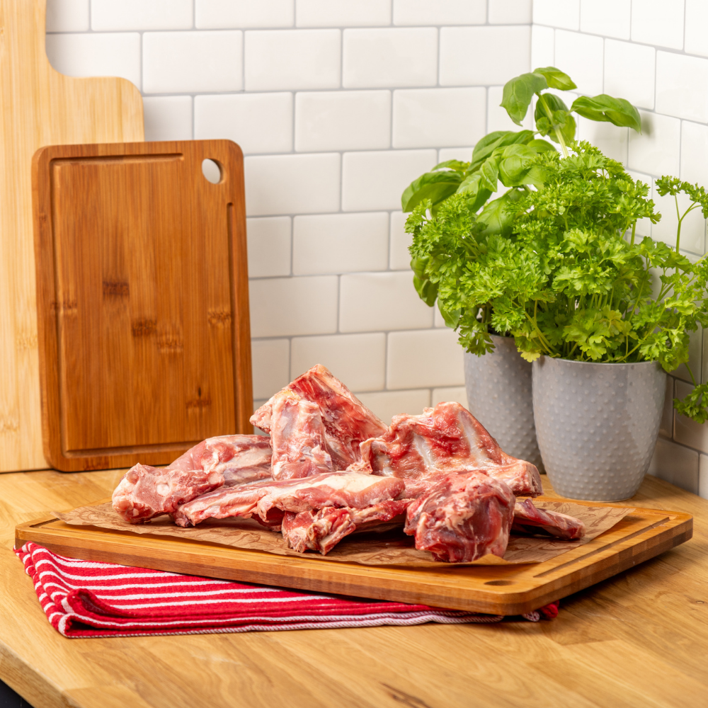 1kg Recreational Goat Broth Bones