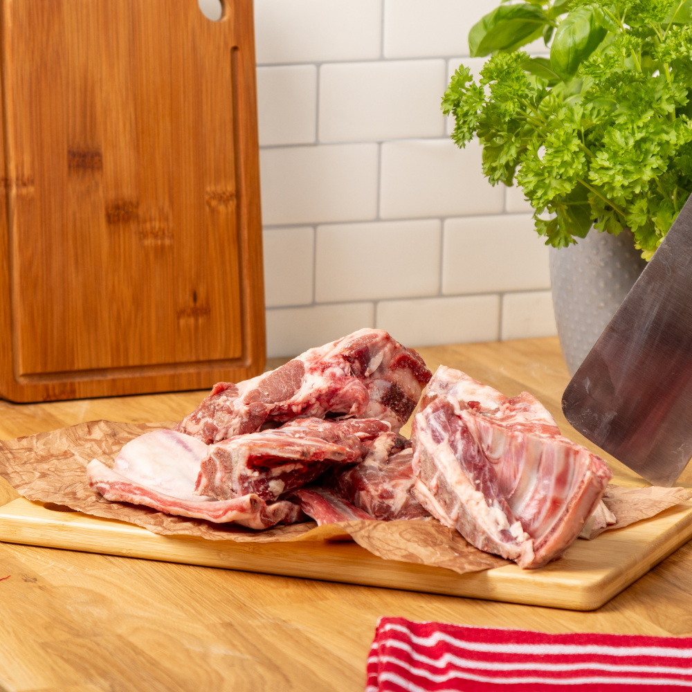 1KG   Lamb ribs, spine or necks
