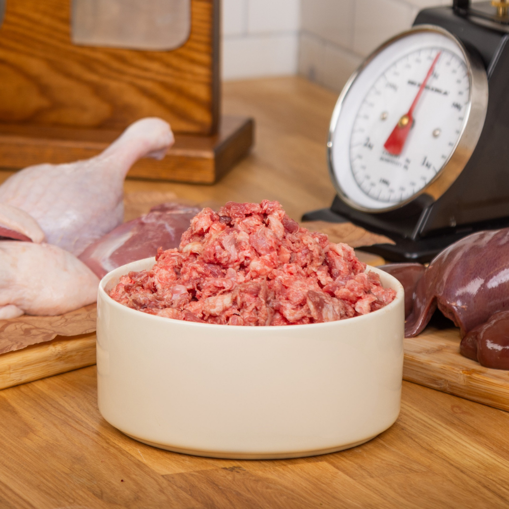 1kg Purely Duck Single Protein Mince 80-10-10