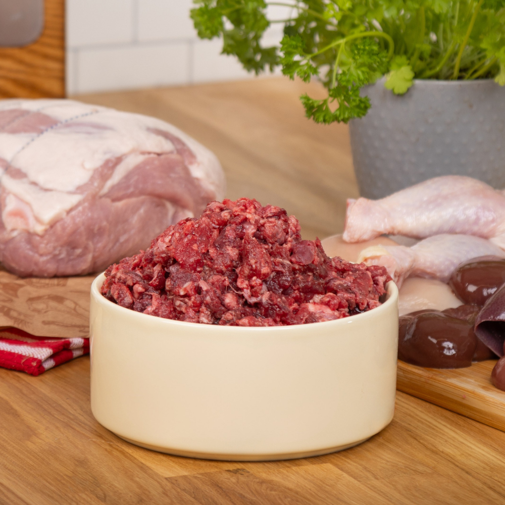 1KG   Pork mince with chicken 80-10-10