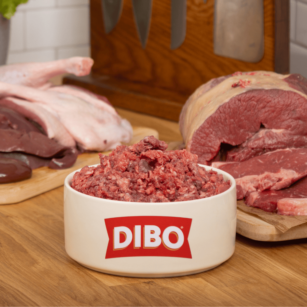 1KG Puppy ox mince with duck 80-10-10