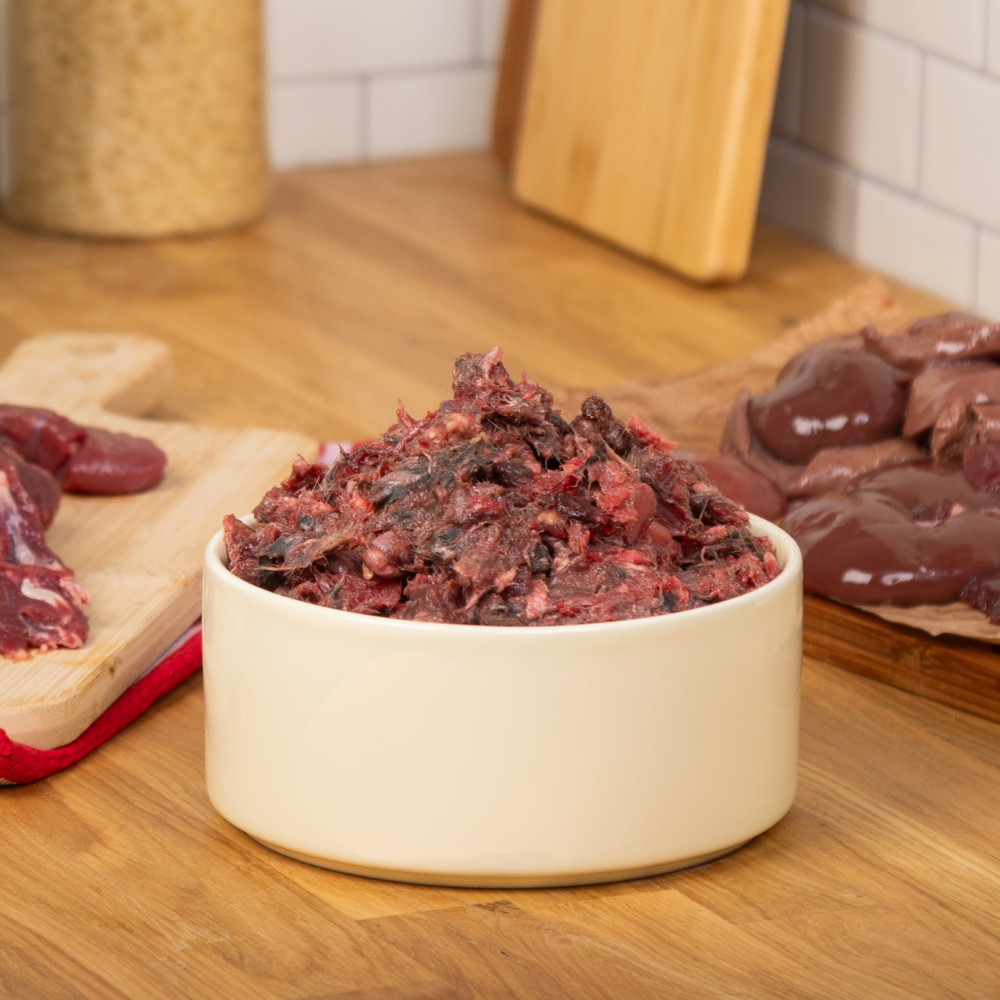 1kg Purely venison single protein mince 80-10-10