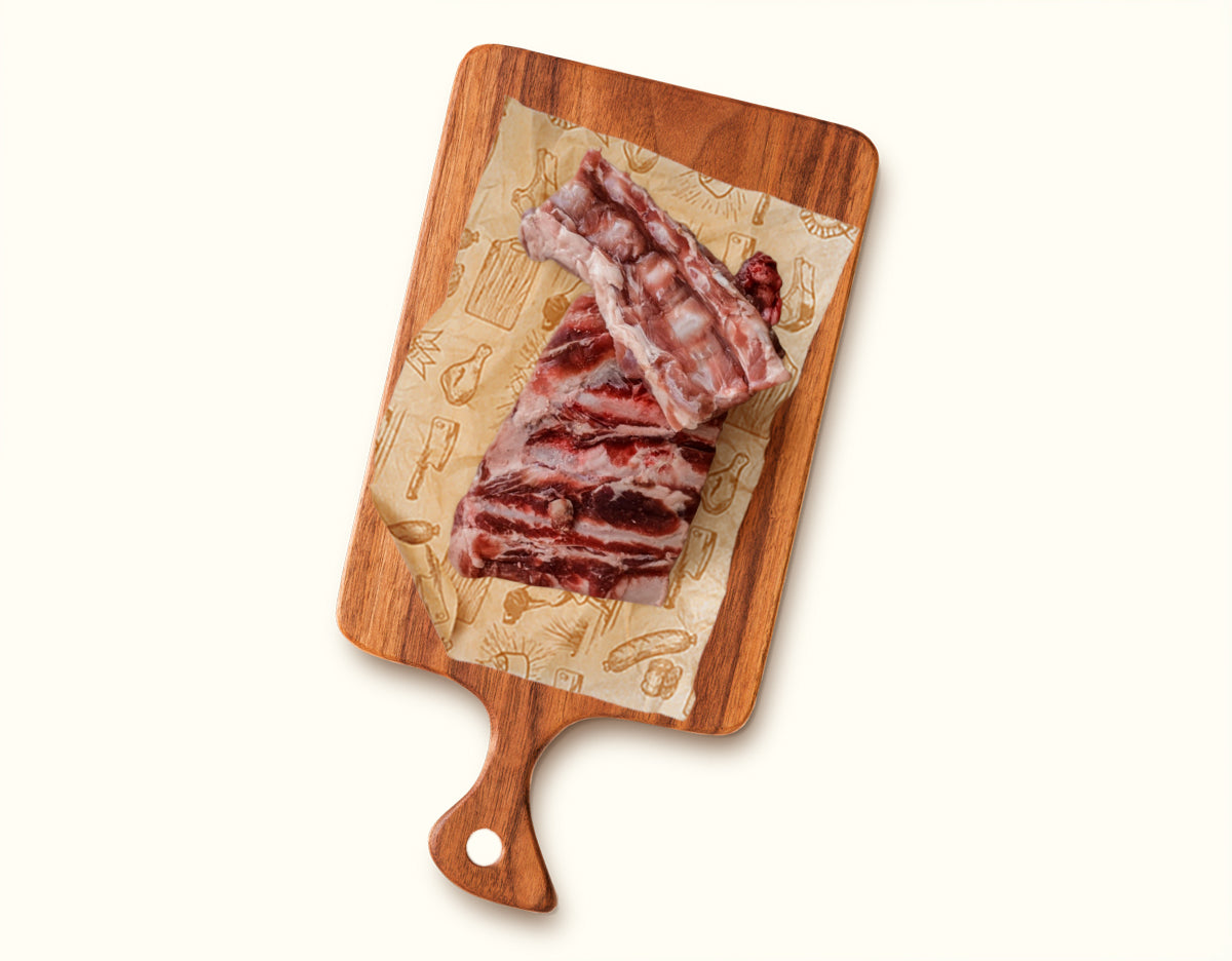 1kg Pork ribs and spine