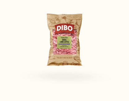 DIBO Free Flow Mince Goose, Beef and Offal 1kg - RRP £4.89