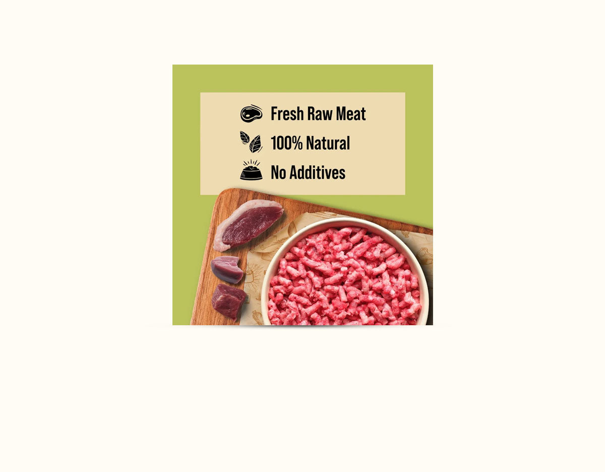DIBO Free Flow Mince Goose, Beef and Offal 1kg - RRP £4.89