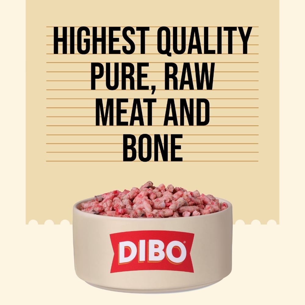 DIBO Free Flow Mince Beef and Tripe 1kg - RRP £4.69