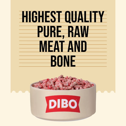 DIBO Free Flow Mince Beef and Tripe 1kg - RRP £4.69