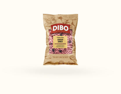 DIBO Free Flow Mince Chicken Dinner 1kg - RRP £4.69