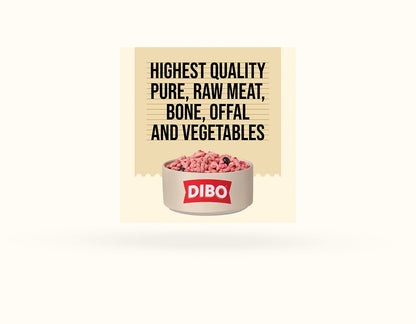 DIBO Free Flow Mince Chicken Dinner 1kg - RRP £4.69