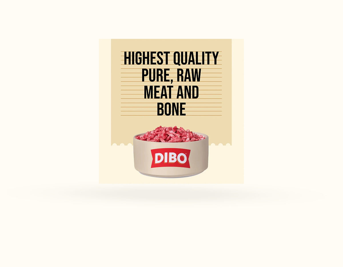 DIBO Free Flow Mince Chicken and Lamb 90/10 1kg - RRP £4.69
