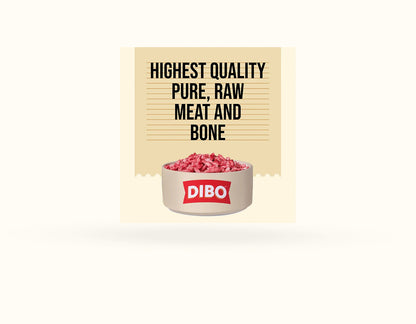 DIBO Free Flow Mince Chicken and Lamb 90/10 1kg - RRP £4.69