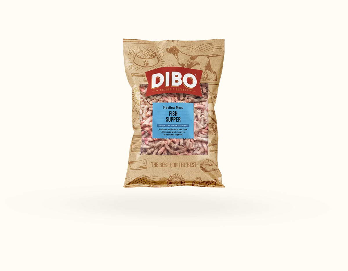 DIBO Free Flow Mince Fish Supper 1kg -RRP £4.69