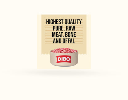 DIBO Free Flow Mince Lamb Mix 1kg - RRP £4.69