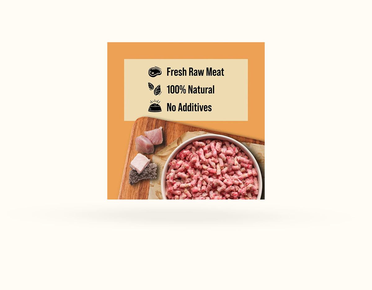 DIBO Free Flow Mince Turkey & Tripe 1kg - RRP £4.19