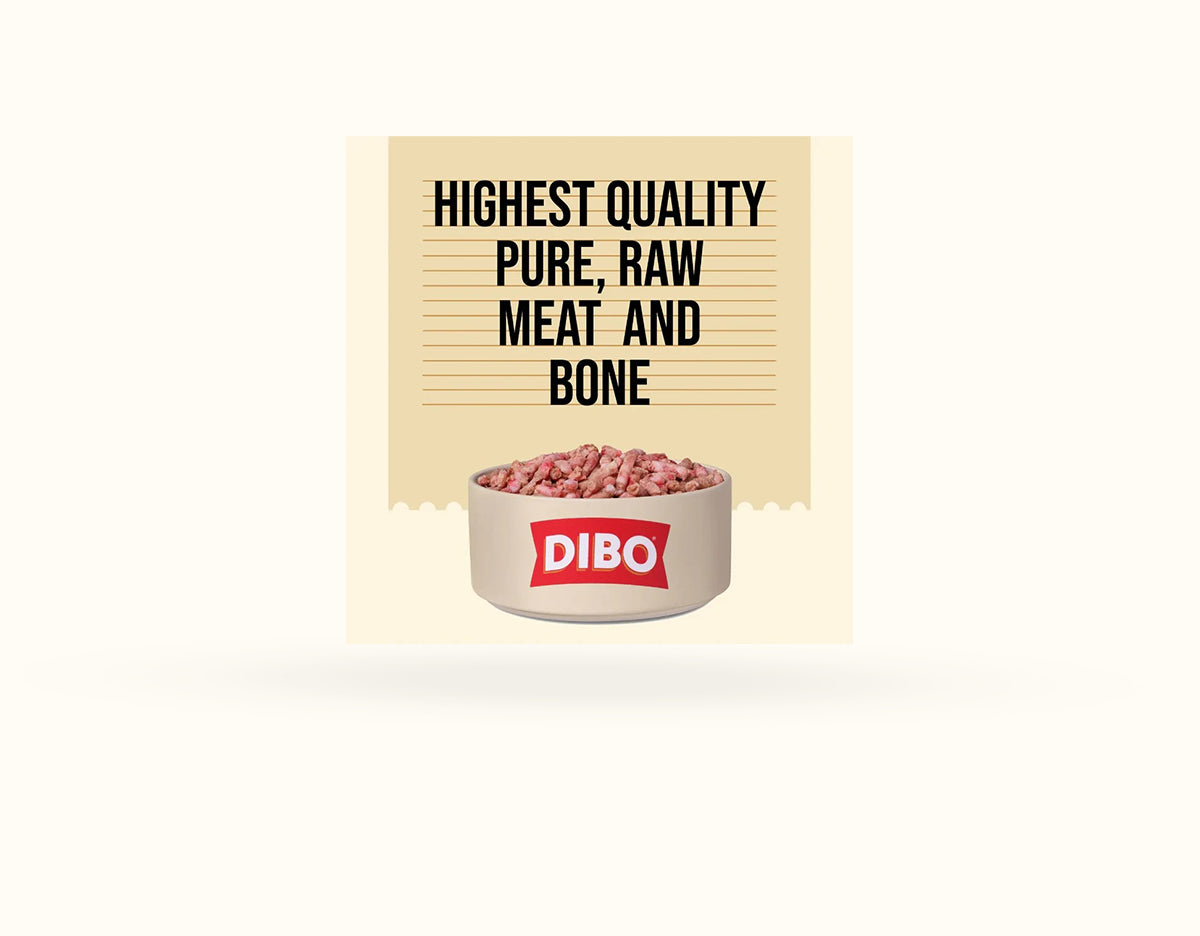 DIBO Free Flow Mince Venison 90/10 1kg - RRP £4.69