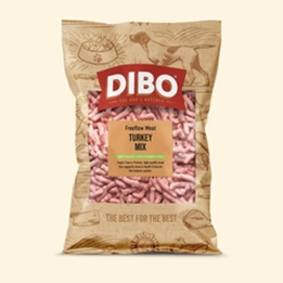 DIBO Free Flow Mince Turkey Mix 1kg - RRP £4.19