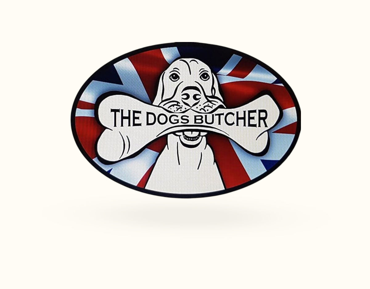 The Dogs Butcher Freezer Sticker