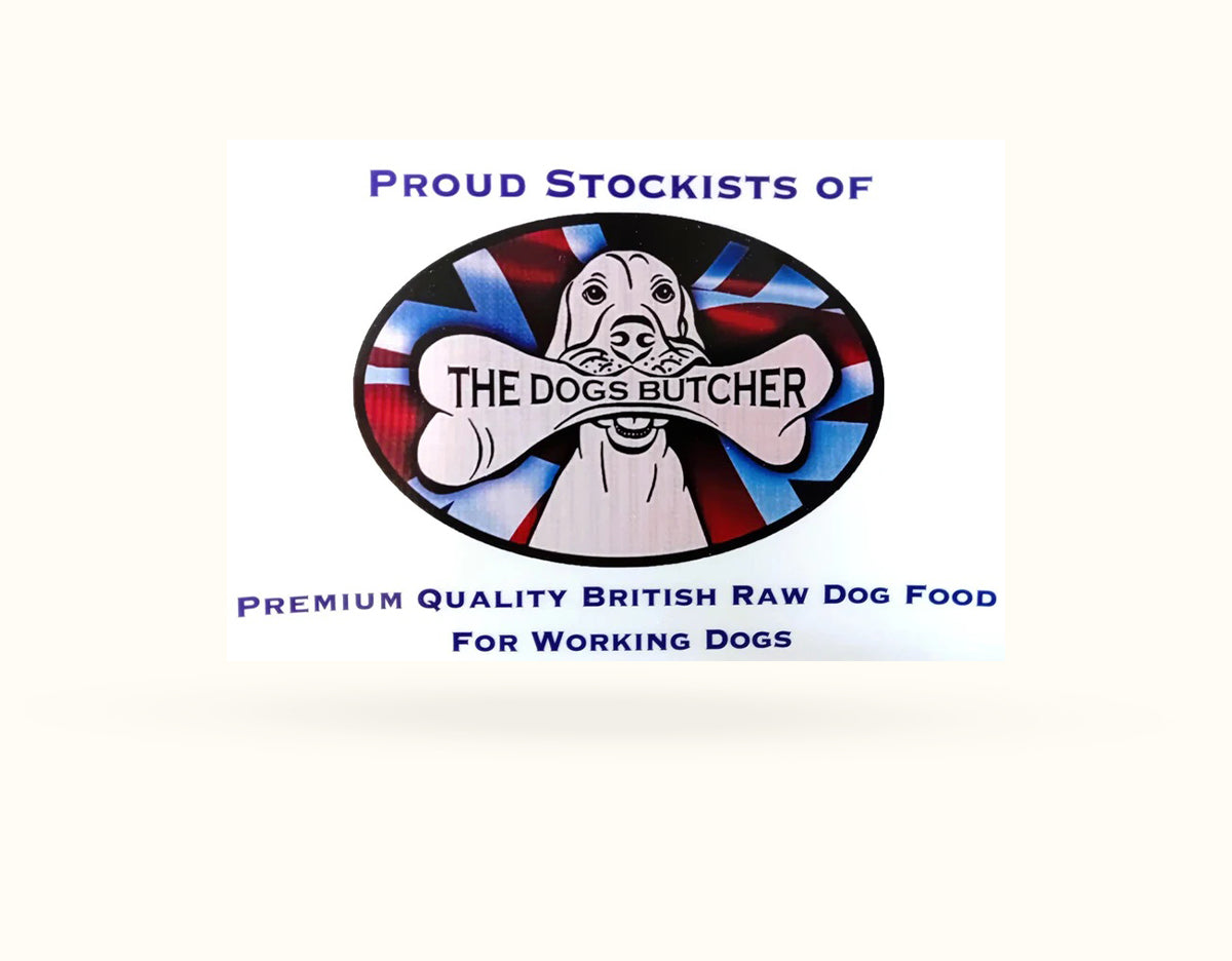 The Dogs Butcher Window Sticker