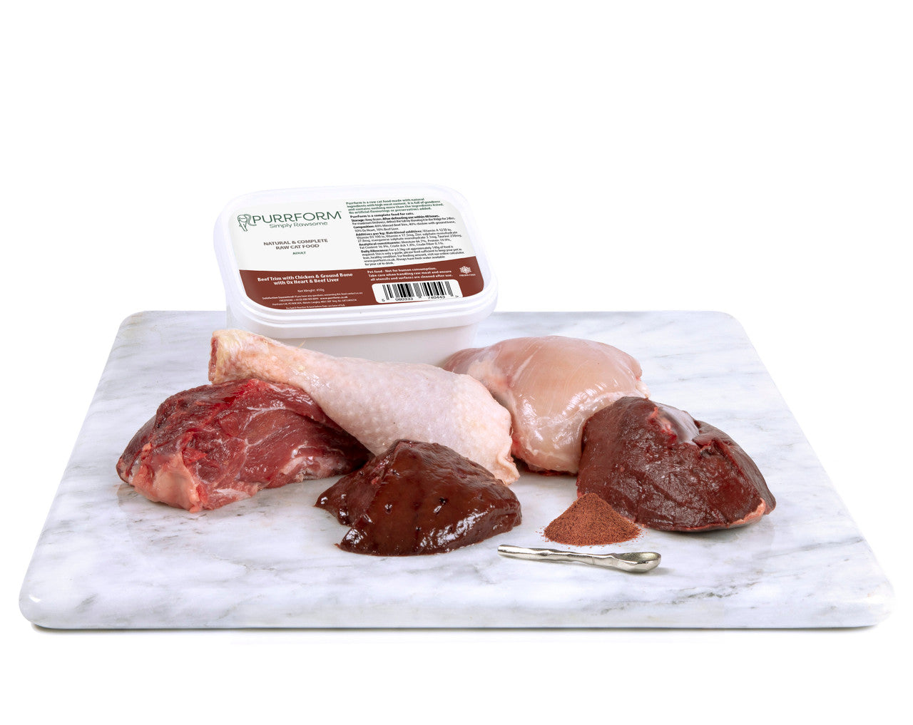 Beef Trim with Chicken & Ground Bone with Ox Heart & Beef Liver (Adult) RRP £6.79