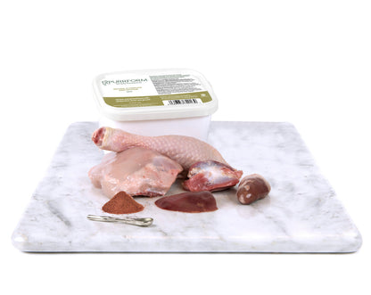 Purrform Chicken with Ground Bone, Chicken Liver, Heart & Gizzard 450G - RRP £5.79