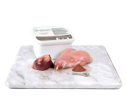 Purrform Rabbit with Ground Bone & Ox Heart 450G - RRP £5.79
